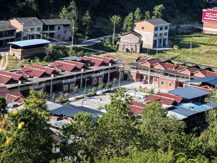 分水村農民新居。受訪單位供圖