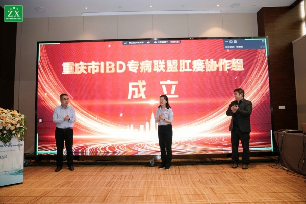 協作組成立現場。重慶東大肛腸醫院供圖