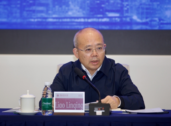 重慶理工大學黨委常委、副校長廖林清致辭。重慶理工大學供圖