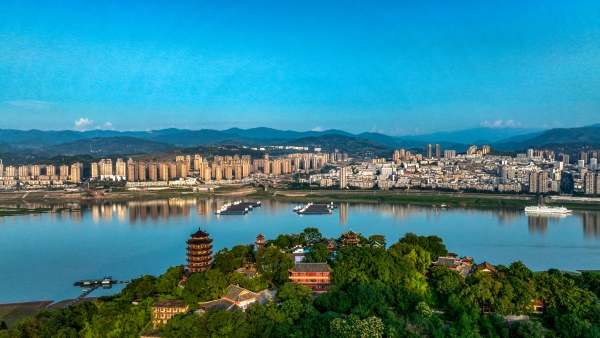 豐都縣城市景觀。豐都縣住建委供圖