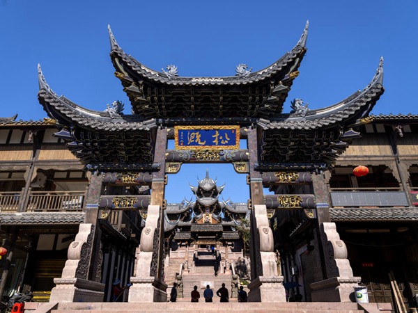 松鐖古鎮。重慶市文旅委供圖