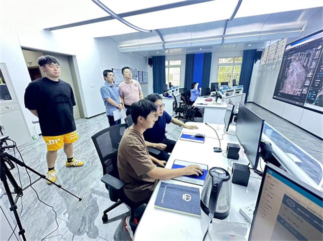 基層指揮中心。德感街道供圖 第1眼TV-華龍網發