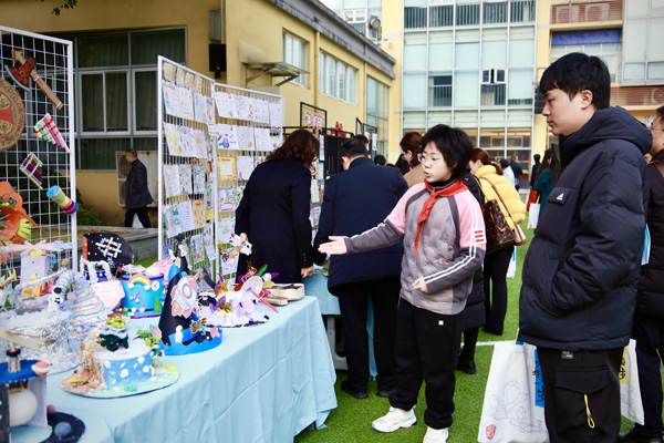 教學成果展。唐文蕤攝