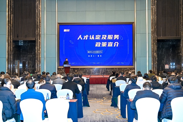 現場宣講了“目錄+計分”認定要點。主辦方供圖