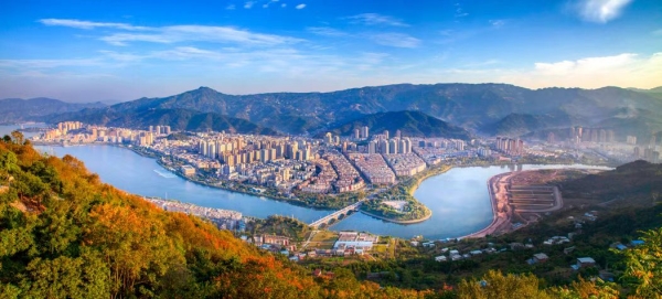 開州漢豐湖好風景。開州區文旅委供圖