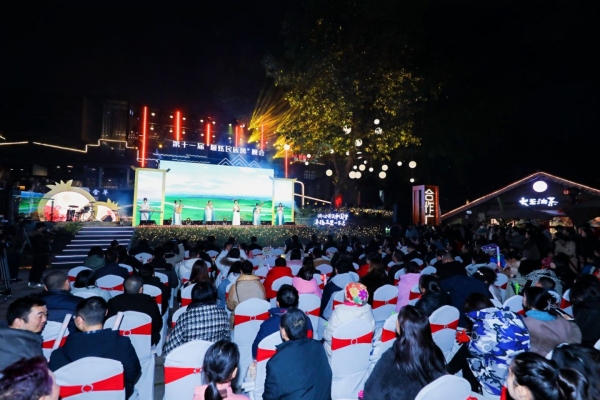 晚會吸引了眾多觀眾觀看。主辦方供圖