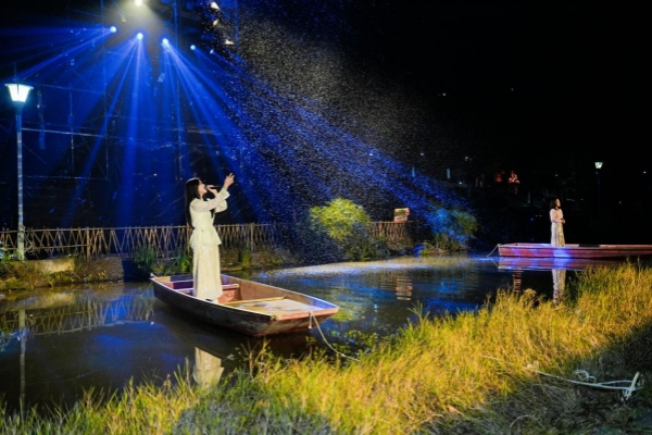 校園原創音樂會現場。重慶工商職業學院供圖