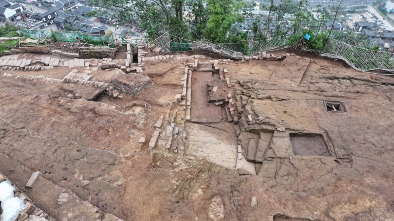 考古發掘現場。重慶市文物考古研究院供圖