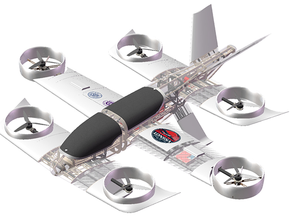 整機結構設計、氣動分析。兩江協同創新區供圖