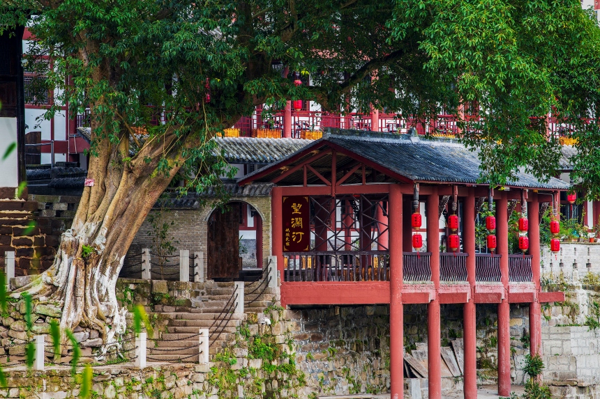 東溪古鎮一角。綦江區委宣傳部供圖