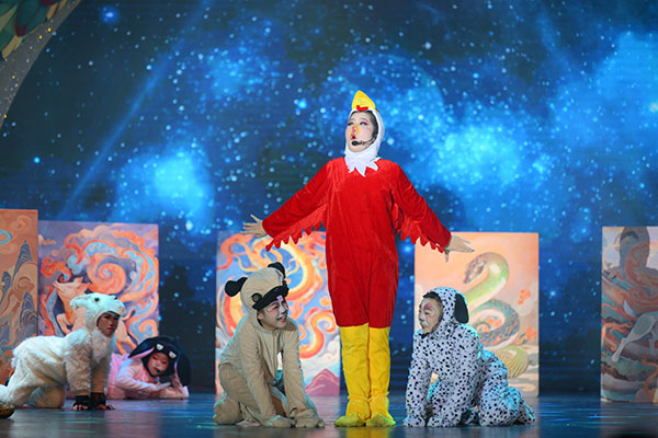 晚會現場。重慶市少年宮供圖