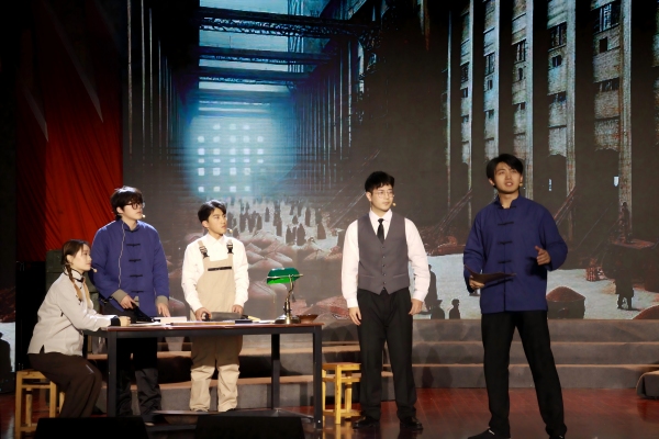 演出現場。重慶理工大學供圖