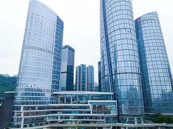 重慶（化龍橋）國際商務區。重慶萬科供圖
