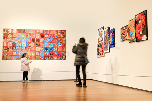 展覽現場。西南少兒美育聯盟供圖