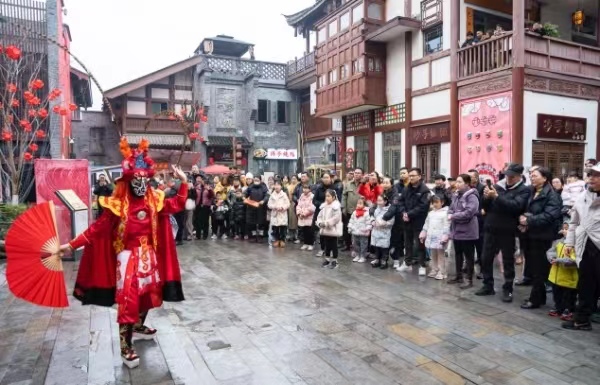 活動現場。李家沱街道辦事處供圖