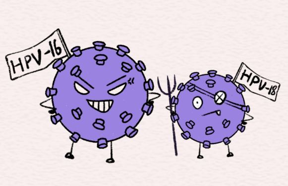 HPV病毒。重慶松山醫院供圖