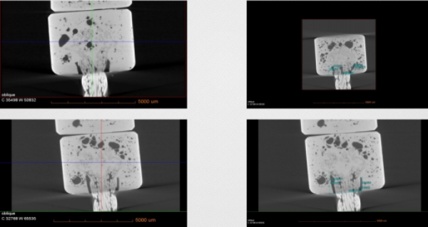 車門鎖膠頭“透視圖”。兩江新區供圖
