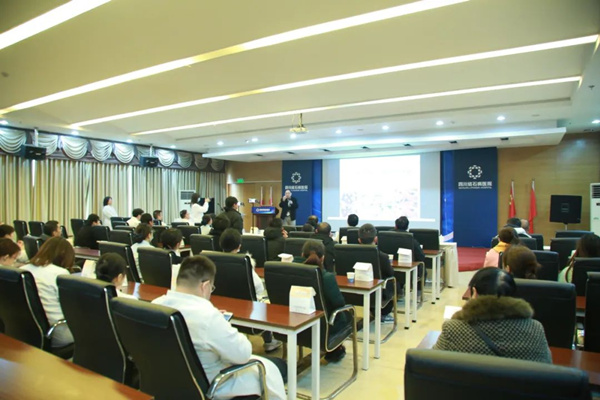 巡講現場。重慶松山醫院供圖