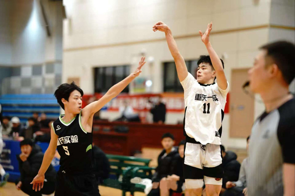 比賽現場。重慶市第一實驗中學供圖