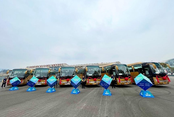 渝永同城巴士開通。數科公司供圖