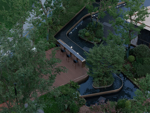 招商渝天府實景圖。招商蛇口重慶公司供圖