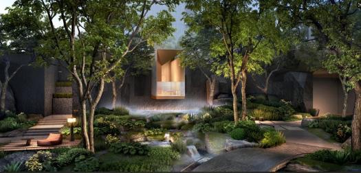 璞印金開意境創想圖。金茂重慶供圖