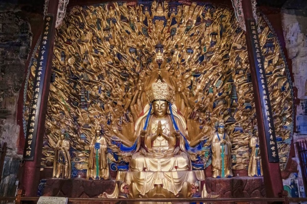 大足石刻千手觀音。主辦方供圖