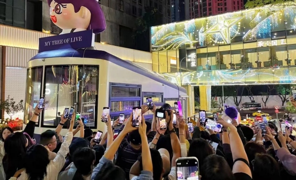 觀音橋星光68廣場。江北區商務委供圖