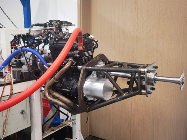 50KW無人機動力系統（不帶槳）。兩江協同創新區供圖