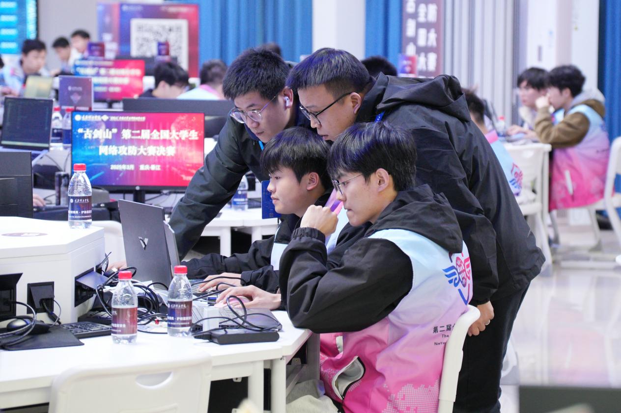 比賽現場。重慶移通學院供圖