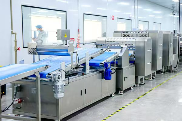 全自動生產線。西研食品供圖