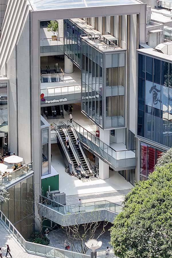 北城天街B館改造后。重慶龍湖供圖