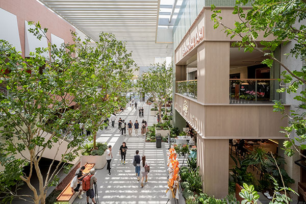 北城天街B館改造后。重慶龍湖供圖