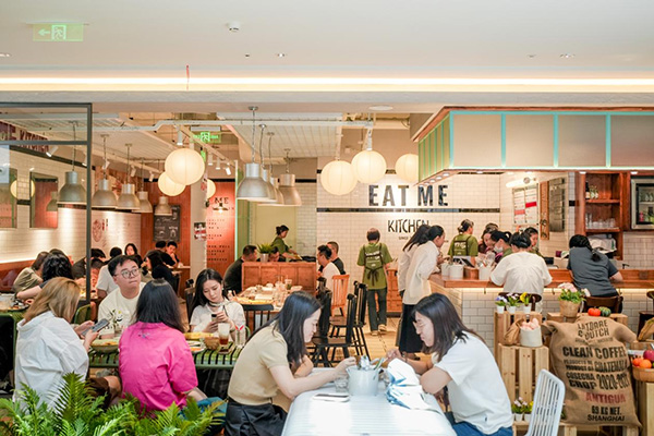 北城天街B館改造后。重慶龍湖供圖