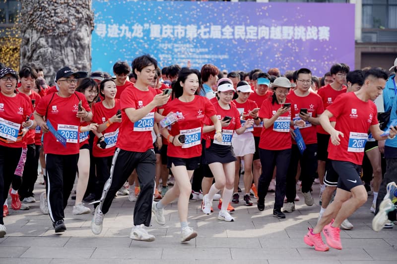 比賽現場。九龍坡區融媒體中心供圖