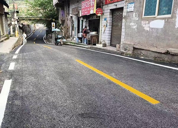 沙坪壩區新橋鋁制品廠積水風險隱患點整治完成后。沙坪壩區住房城鄉建委供圖