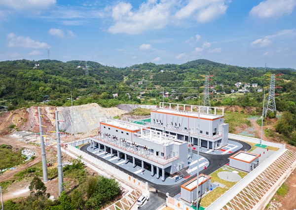 重慶榮昌220千伏許溪變電站。國網永川供電公司供圖