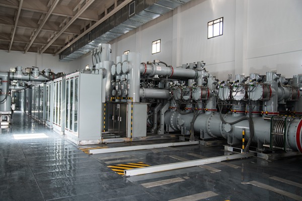 變電站GIS設備。國網永川供電公司供圖