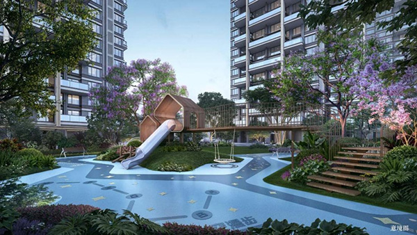 兒童公園景觀意境圖。招商蛇口重慶公司供圖