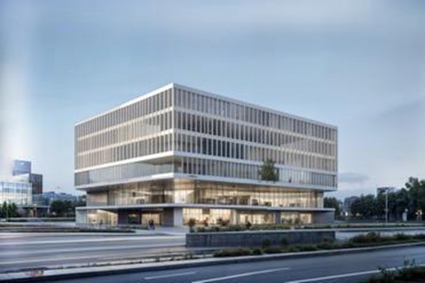 華夏城新建智慧停車樓、社區商業項目。兩江新區建設局供圖