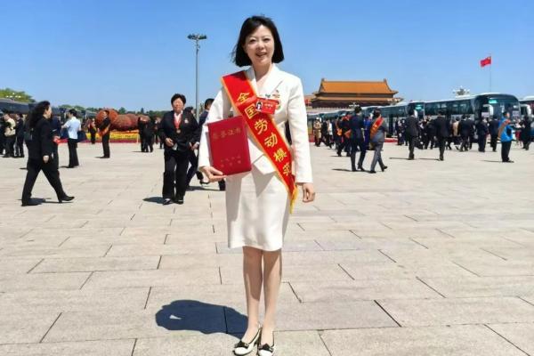 廖愿獲得“全國勞動模范”榮譽。南岸區融媒體中心供圖