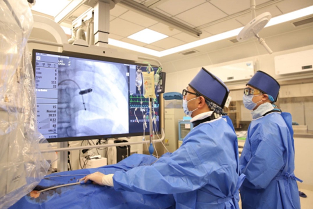 手術現場。重慶松山醫院供圖