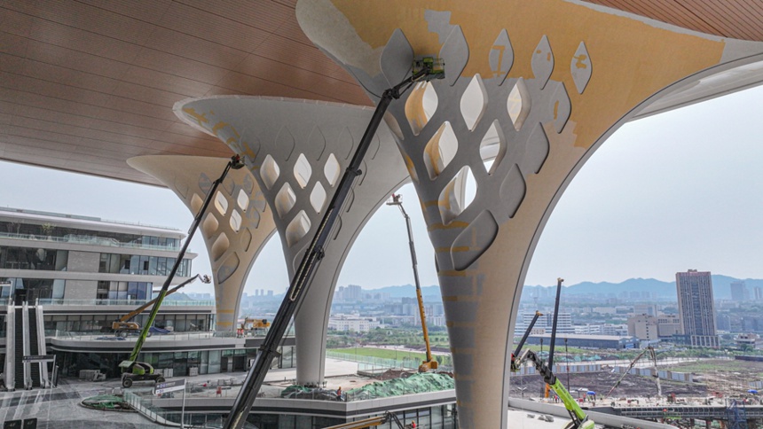 重慶東站。受訪單位供圖