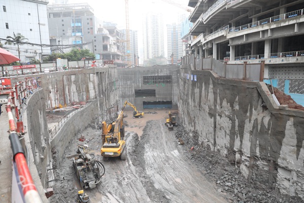 施工現場。施工方供圖