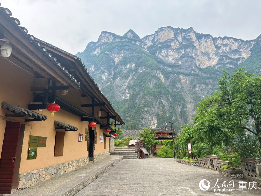 下莊村一隅。人民網記者 劉政寧攝