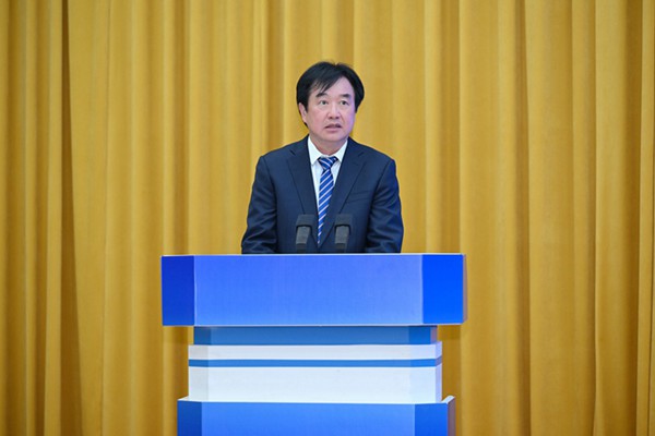 中國二冶集團有限公司黨委書記、董事長徐永鋒。林豪 攝