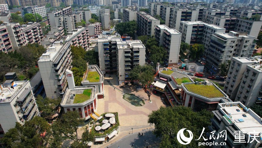更新后的民主村。人民網記者 劉祎攝
