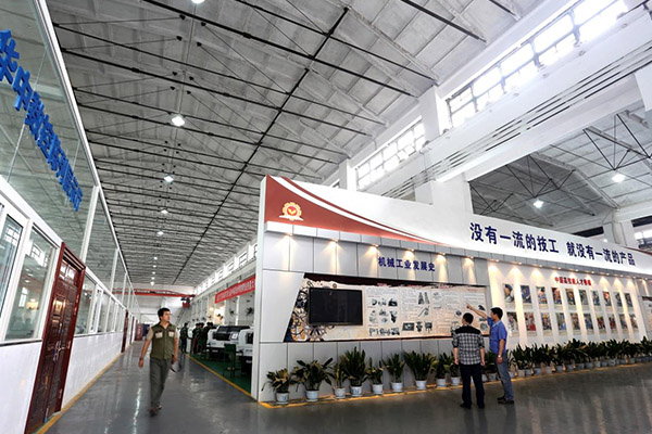 重慶機械技師學院國家級高技能人才培訓基地。重慶市人力社保局供圖