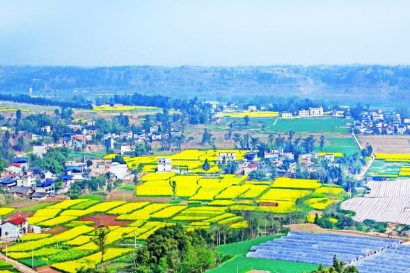 潼南玉溪鎮風光。潼南區委宣傳部供圖