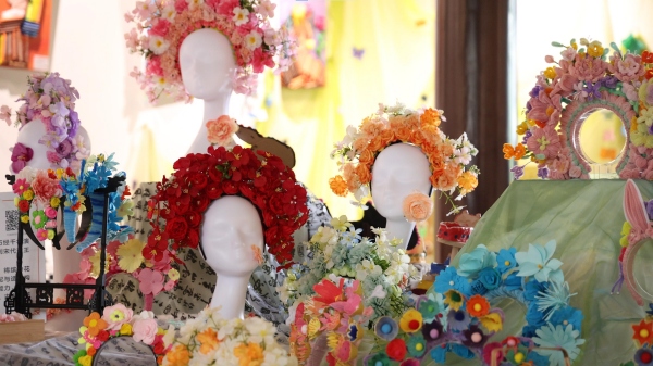 展覽現場。璧山區城關幼兒園供圖